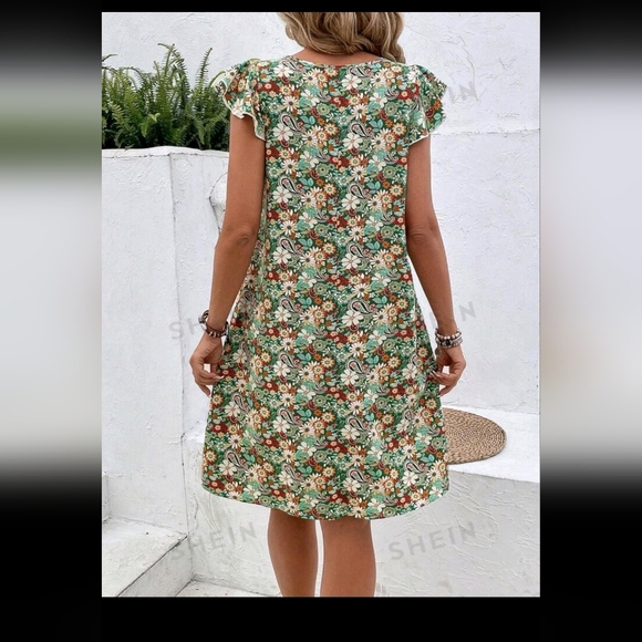 Emery Rose Womens Vacation Style Summer Dress size large - Picture 2 of 4